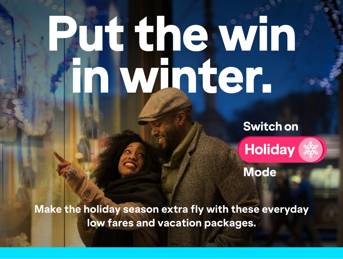 Winter travel is taking off. JetBlue