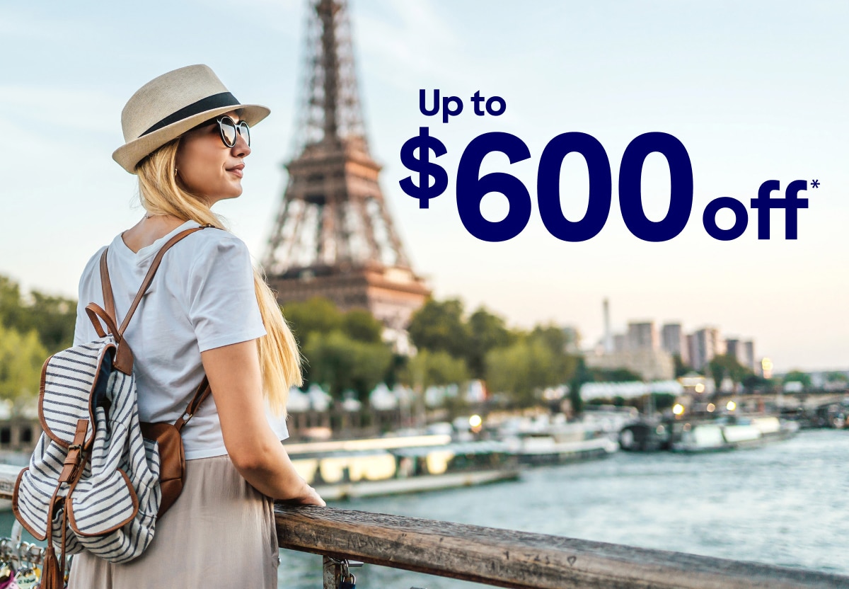 Up to $600 off.