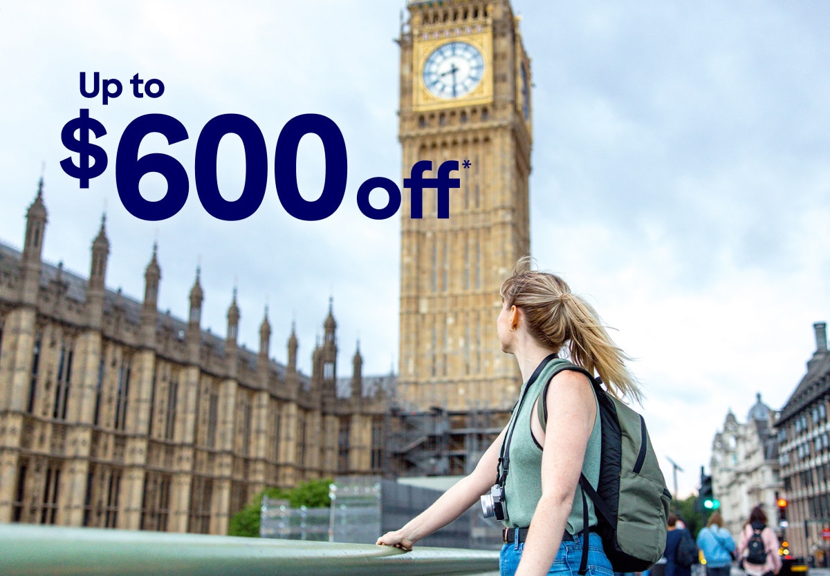 Up to $600 off.