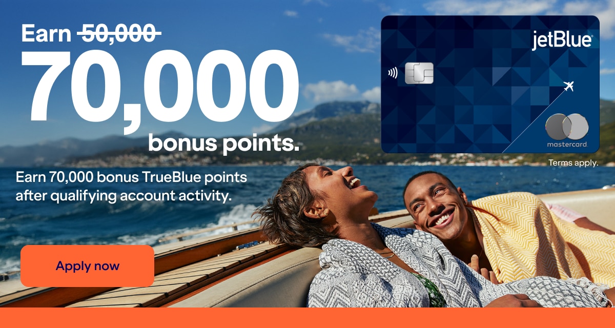 Earn 70,000 bonus points. Earn 70,000 bonus TrueBlue points after qualifying account activity.