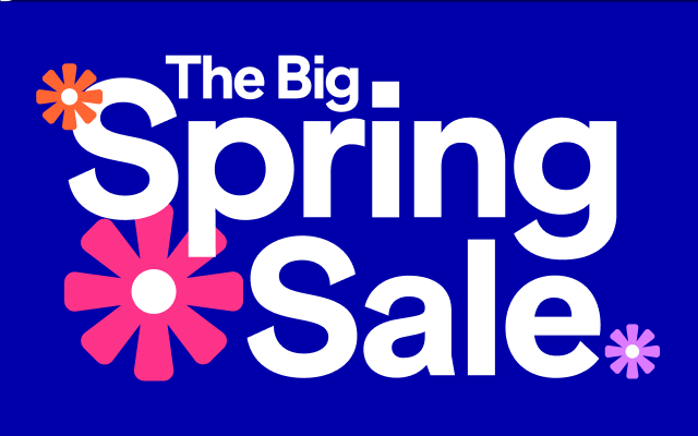 The Big Spring Sale.